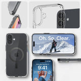 Spigen iPhone 16 Cover Ultra Hybrid MagFit Carbon Fiber