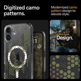 Spigen iPhone 16 Cover Ultra Hybrid MagFit Digital Camo