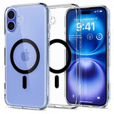 Spigen iPhone 16 Cover Ultra Hybrid MagFit Sort