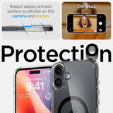 Spigen iPhone 16 Cover Ultra Hybrid MagFit Sort