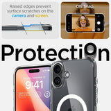 Spigen iPhone 16 Cover Ultra Hybrid MagFit Hvid