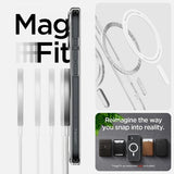Spigen iPhone 16 Cover Ultra Hybrid MagFit Hvid