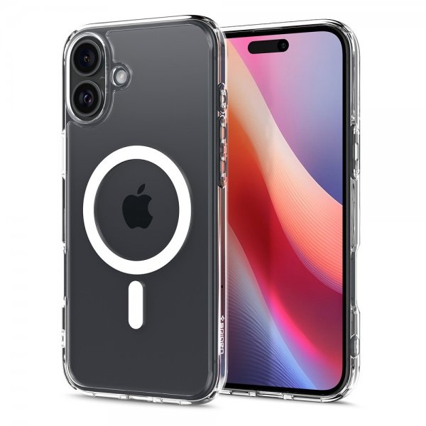 Spigen iPhone 16 Cover Ultra Hybrid MagFit Hvid
