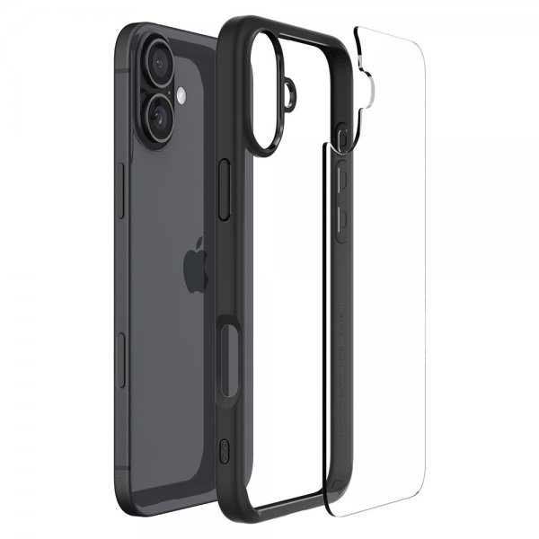 Spigen iPhone 16 Cover Ultra Hybrid Mat Sort
