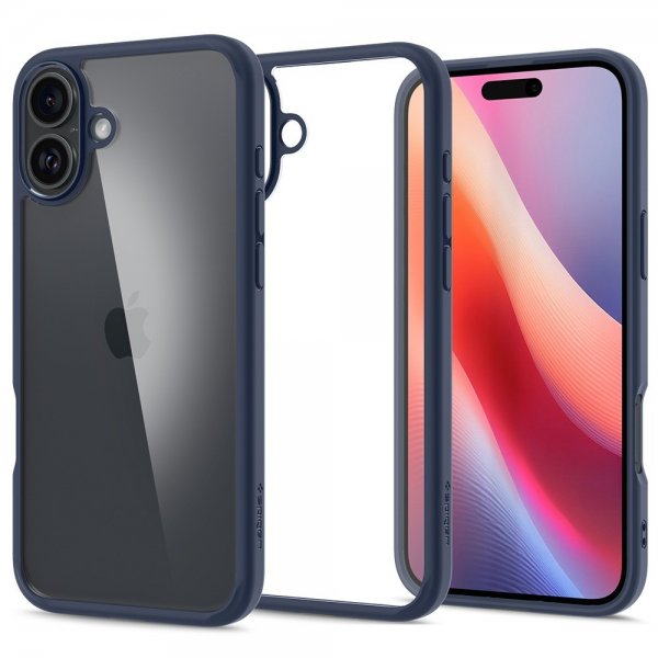 Spigen iPhone 16 Cover Ultra Hybrid Navy Blue