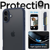 Spigen iPhone 16 Cover Ultra Hybrid Navy Blue