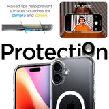 Spigen iPhone 16 Cover Ultra Hybrid S MagFit Krystalklar