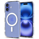 Spigen iPhone 16 Cover Ultra Hybrid T MagFit Klar Hvid