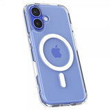 Spigen iPhone 16 Cover Ultra Hybrid T MagFit Klar Hvid