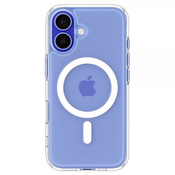 Spigen iPhone 16 Cover Ultra Hybrid T MagFit Klar Hvid