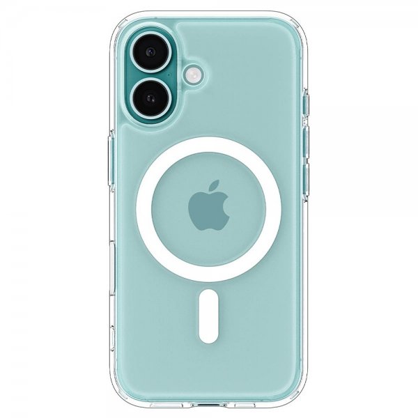 Spigen iPhone 16 Cover Ultra Hybrid T MagFit Klar Hvid