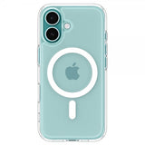 Spigen iPhone 16 Cover Ultra Hybrid T MagFit Klar Hvid