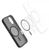 Spigen iPhone 16 Cover Ultra Hybrid T MagFit Frost Black