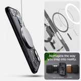 Spigen iPhone 16 Cover Ultra Hybrid Zero One MagFit Sort