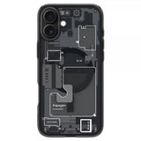 Spigen iPhone 16 Cover Ultra Hybrid Zero One MagFit Sort