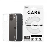 CARE by PanzerGlass iPhone 16 Cover Urban Combat Transparent