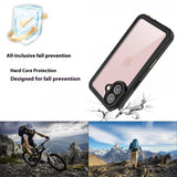 Redpepper iPhone 16 Cover Vandtæt IP68 Sort