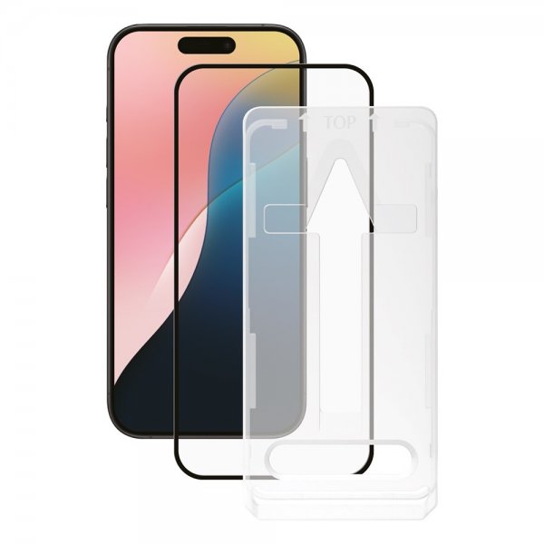 Vivanco iPhone 16 Skærmbeskyttelse Fuld Skærm