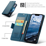 CaseMe iPhone 16/17 Etui 023 Series Blå