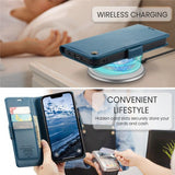 CaseMe iPhone 16/17 Etui 023 Series Blå