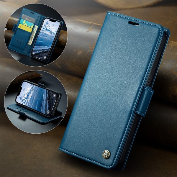 CaseMe iPhone 16/17 Etui 023 Series Blå
