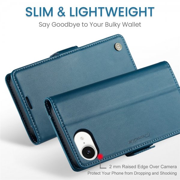 CaseMe iPhone 16/17 Etui 023 Series Blå