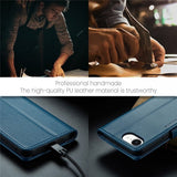 CaseMe iPhone 16/17 Etui 023 Series Blå