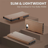 CaseMe iPhone 16e/17e Etui 023 Series Brun