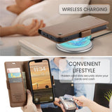 CaseMe iPhone 16e/17e Etui 023 Series Brun