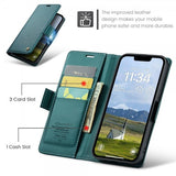 CaseMe iPhone 16/17 Fodral 023 Series Grøn