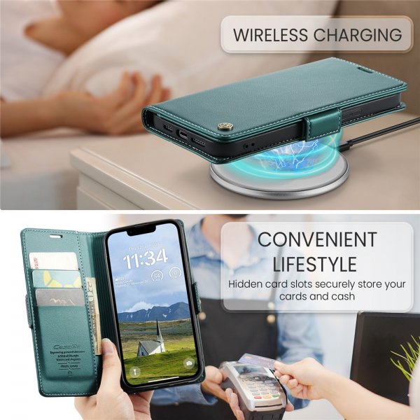 CaseMe iPhone 16/17 Fodral 023 Series Grøn