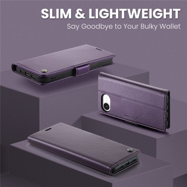 CaseMe iPhone 16./17. Etui 023 Series Lilla