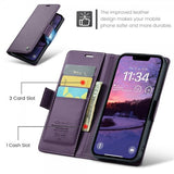 CaseMe iPhone 16./17. Etui 023 Series Lilla