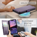 CaseMe iPhone 16./17. Etui 023 Series Lilla