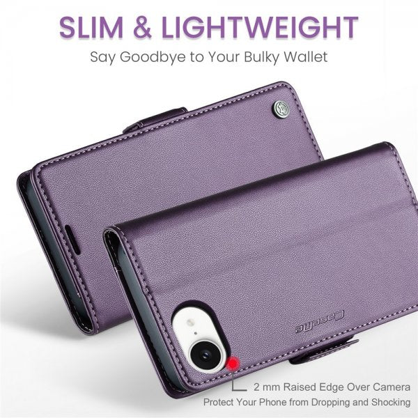CaseMe iPhone 16./17. Etui 023 Series Lilla