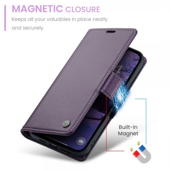 CaseMe iPhone 16./17. Etui 023 Series Lilla