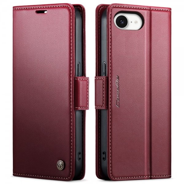 CaseMe iPhone 16/17 Etui 023-serien Rød