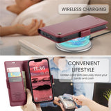 CaseMe iPhone 16/17 Etui 023-serien Rød