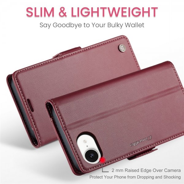 CaseMe iPhone 16/17 Etui 023-serien Rød