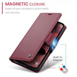 CaseMe iPhone 16/17 Etui 023-serien Rød