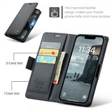 CaseMe iPhone 16/17 Etui 023 Series Sort
