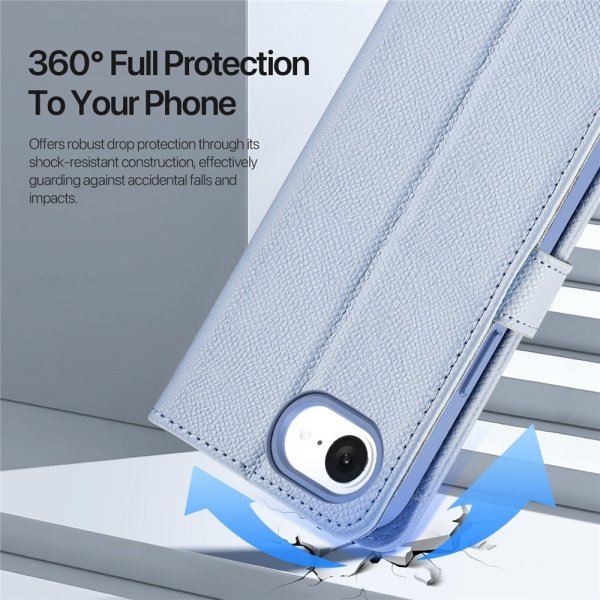 Dux Ducis iPhone 16/17 Etui 2-i-1 Lawa Series MagSafe Blå