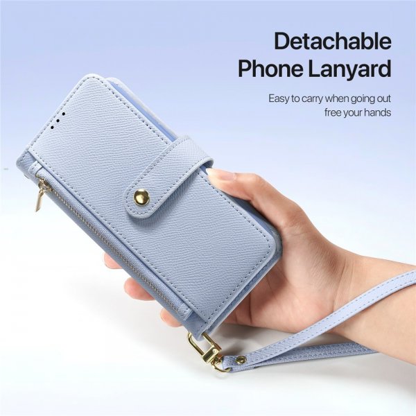 Dux Ducis iPhone 16/17 Etui 2-i-1 Lawa Series MagSafe Blå