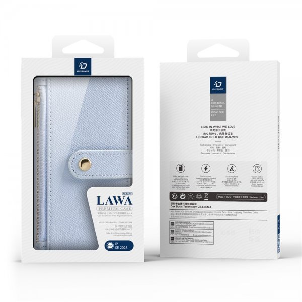 Dux Ducis iPhone 16/17 Etui 2-i-1 Lawa Series MagSafe Blå
