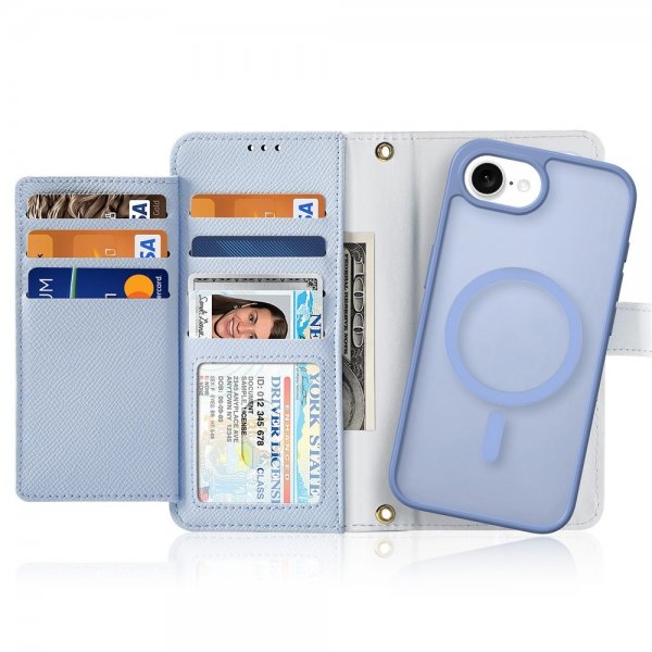 Dux Ducis iPhone 16/17 Etui 2-i-1 Lawa Series MagSafe Blå