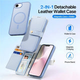 Dux Ducis iPhone 16/17 Etui 2-i-1 Lawa Series MagSafe Blå