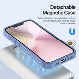 Dux Ducis iPhone 16/17 Etui 2-i-1 Lawa Series MagSafe Blå