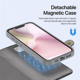 Dux Ducis iPhone 16e/17e Etui 2-i-1 Lawa Series MagSafe Grå