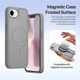 Dux Ducis iPhone 16e/17e Etui 2-i-1 Lawa Series MagSafe Grå
