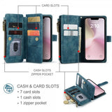 CaseMe iPhone 16/17 Etui C30 Serie Blå